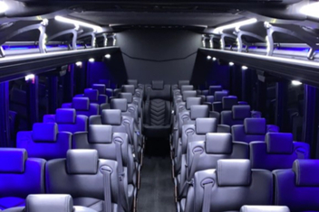 El Paso Charter Bus Interior