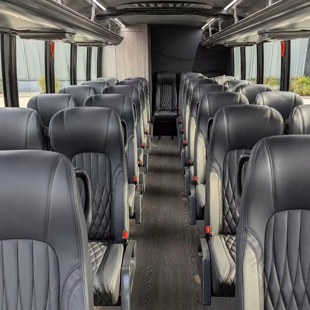 25 passenger minibus inside