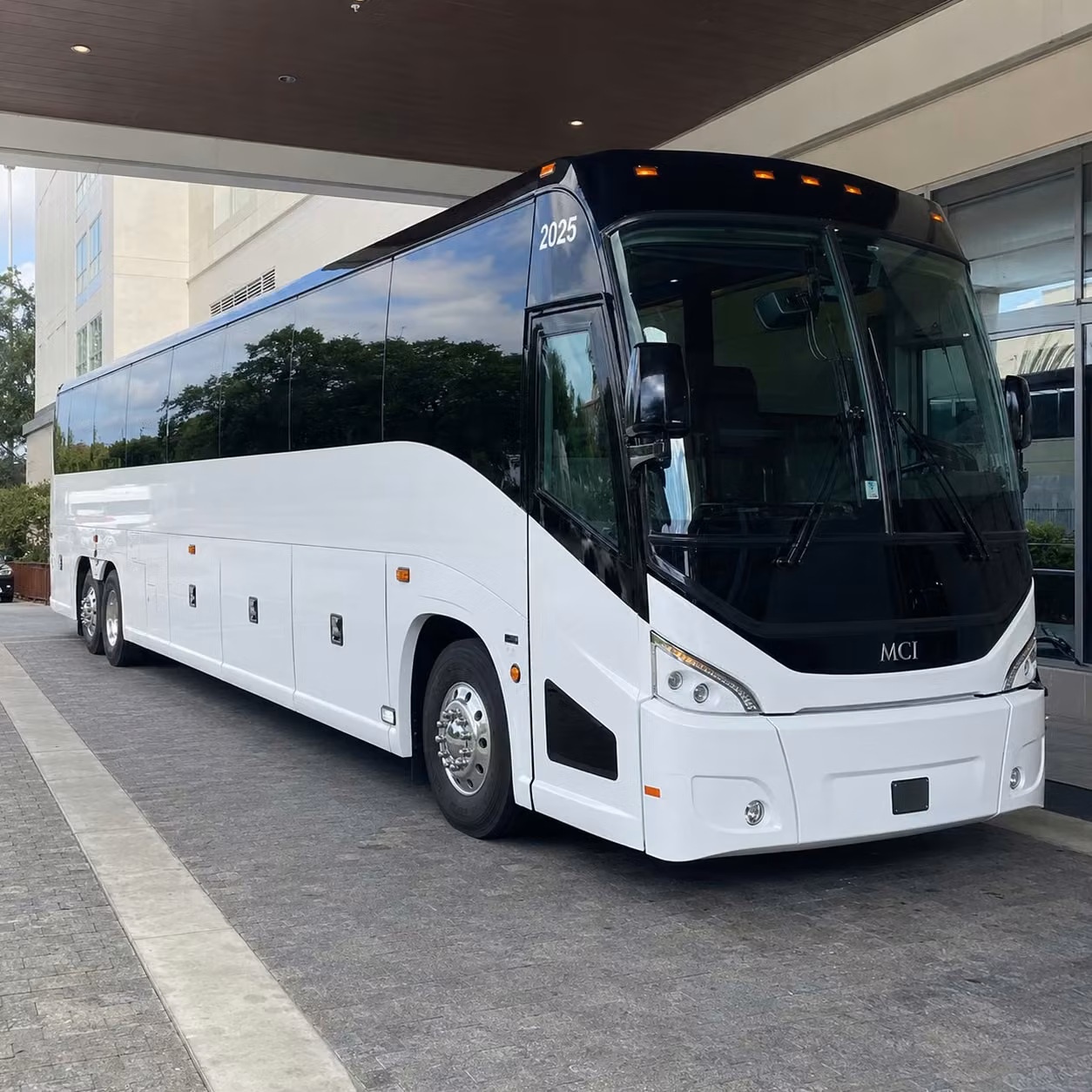 56 passenger charter bus